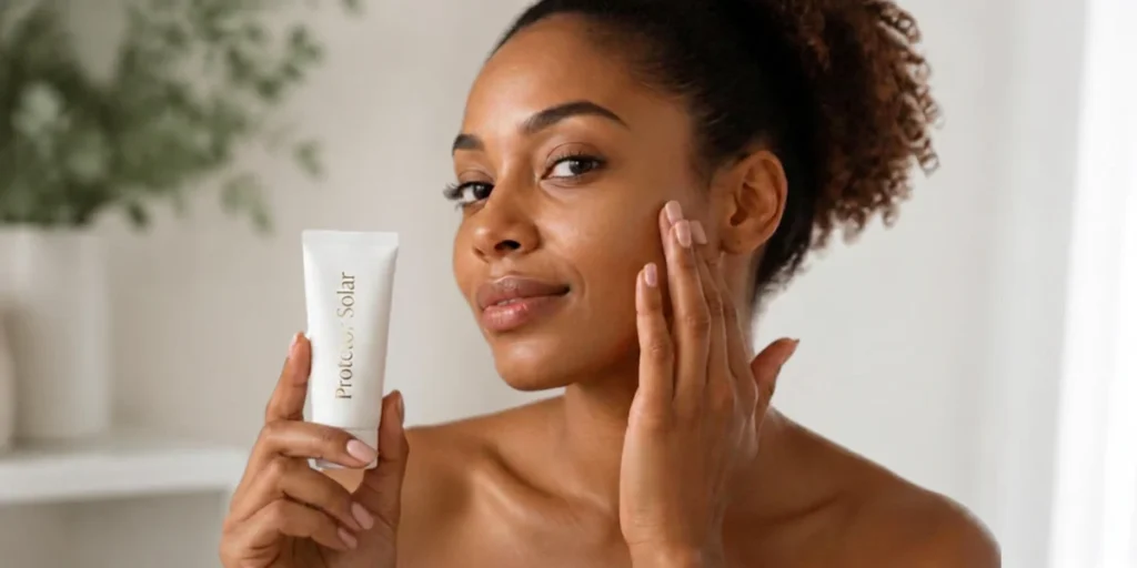 Skincare para Pele Negra: Rotina Completa e 3 Máscaras Seguras 5 skin care chatgpt afrobele 1152 x 768 3
